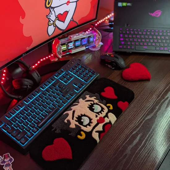 Fluffy Keyboard Rug BBP