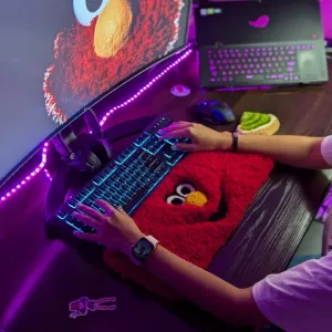 Alternative view of 3D Keyboard Rug REDM